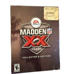 Madden NFL 09 Collector's Edition Video Game PlayStation 3 PS3 EA Sports